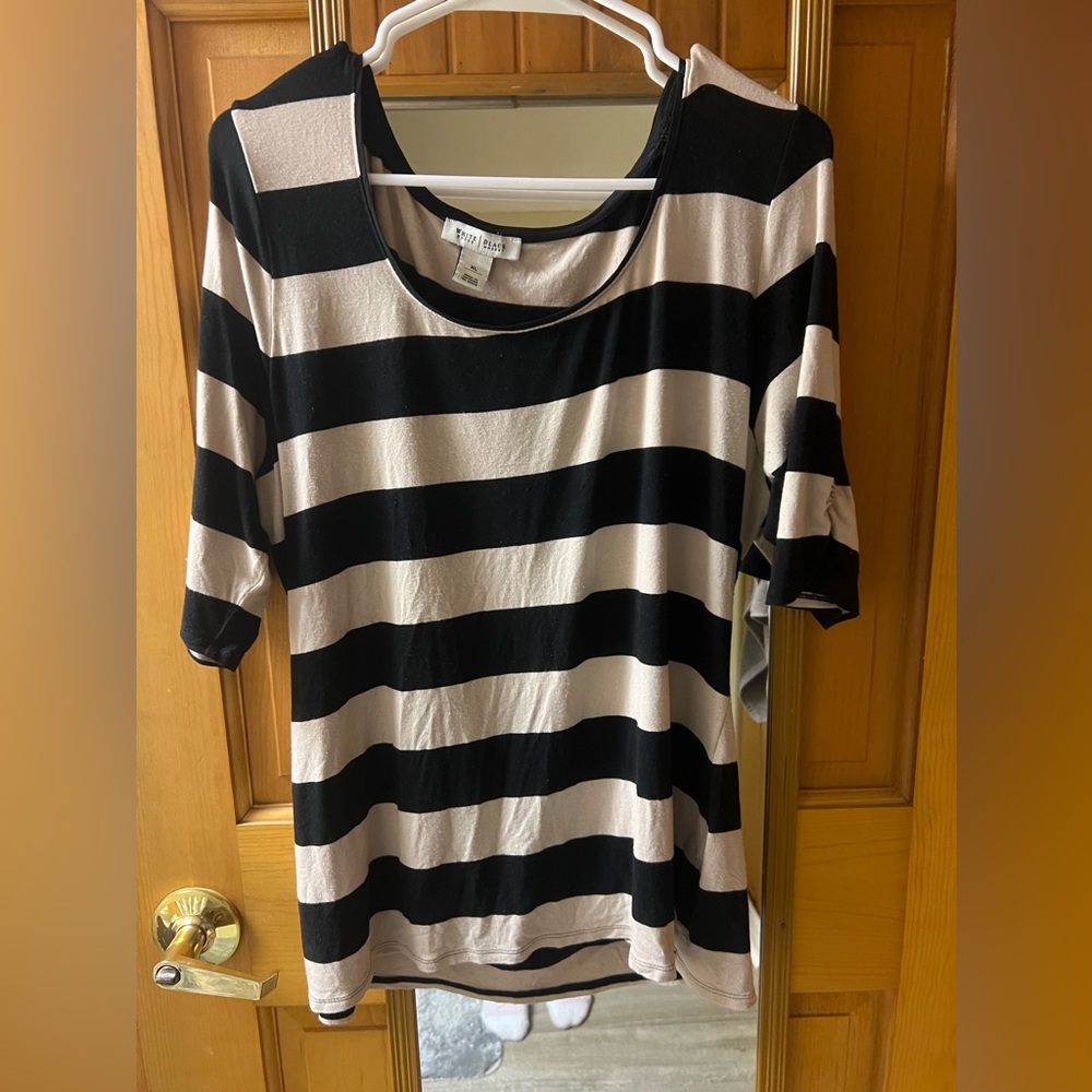 White House Black Market Striped shirt WHBM
